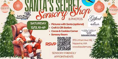 Santa's Secret Sensory Shop & Photos