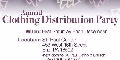 Clothing Distribution Party