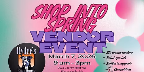 Shop into Spring Vendor Event