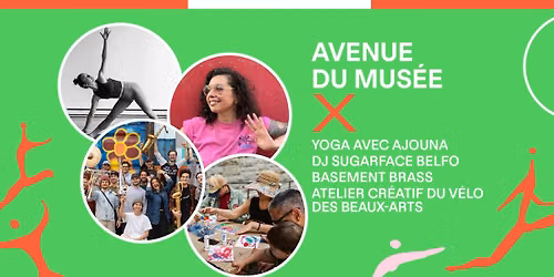 Gratuit | Derni\u00e8re journ\u00e9e festive sur l\u2019avenue du Mus\u00e9e