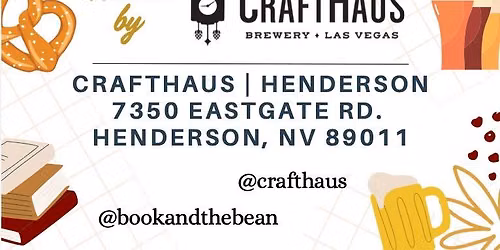 Pints & Pages Book fair at Crafthaus