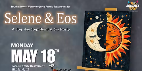Selene & Eos Paint & Sip Night at Jose's Family Restaurant