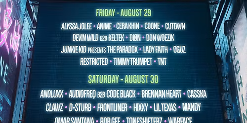 Basscon Wasteland - 2 Day Pass