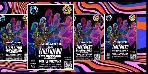 Firefriend, Pete Bassman (ex Spacemen 3), Thee Lucifer Sams and Echoes of Distant Stars - Outpost Liverpool - Thursday 22 October 2026