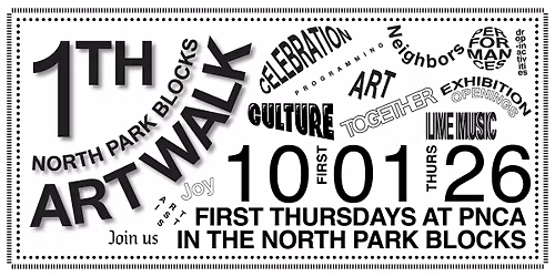 October First Thursday at PNCA + North Park Blocks