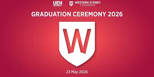 WESTERN SYDNEY UNIVERSITY GRADUATION CEREMONY 2026