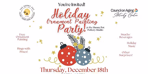 Holiday Ornament Painting Party!