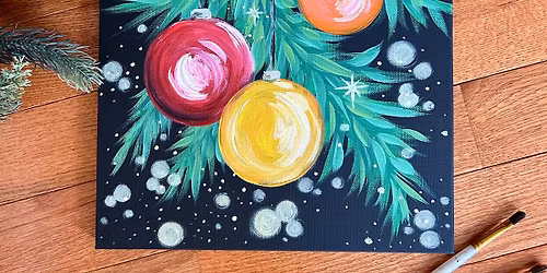 Twinkling Ornaments Painting 