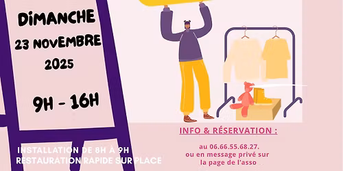 Braderie seconde main !