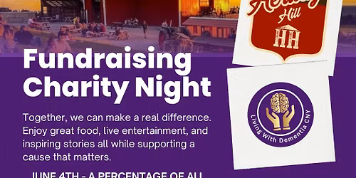 Heritage Hill Brewery for a special Fundraising Charity Night in support of Living with Dementia CNY