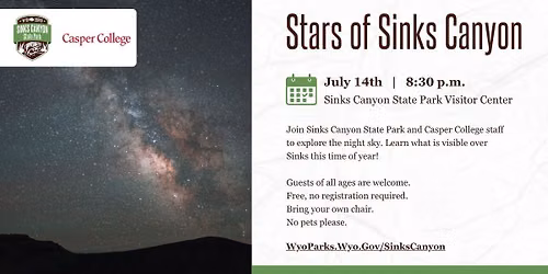 Stars of Sinks Canyon