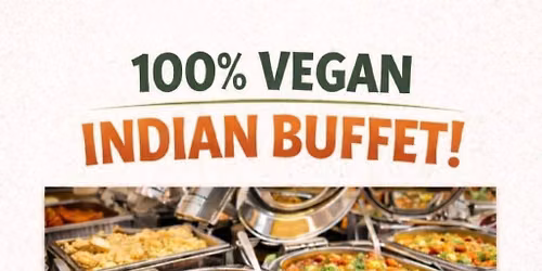 Enjoy Rajput's Vegan Buffet Night on 1st & 3rd Wed.