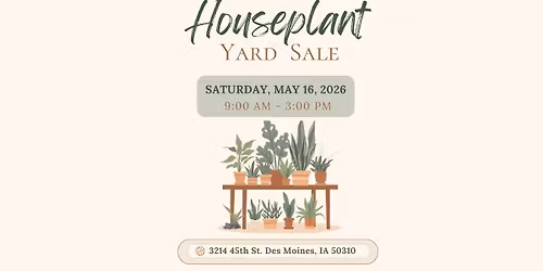 \ud83e\udeb4 Spring Houseplant Garage Sale \ud83e\udeb4