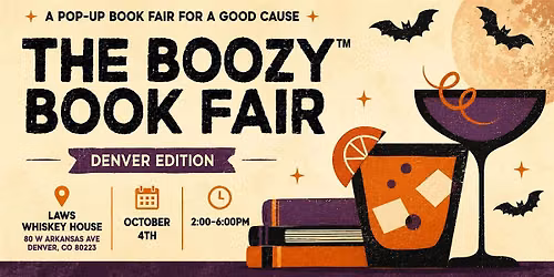 Boozy Book Fair at The Laws Whiskey Sanctuary