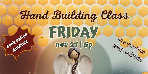 CLASS | Hand Build Clay Angel