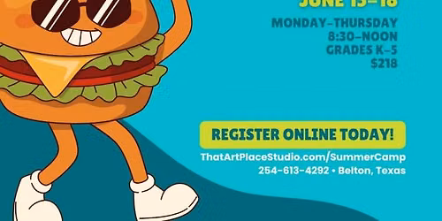 Summer Art Camp: Don't Eat the Art