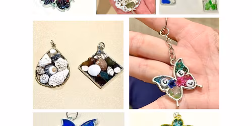 Seaglass Resin Jewelry