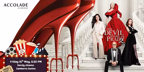 Dendy Cinema Movie Night: The Devil Wears Prada 2 (2026)- ACCOLADE ON MOORE