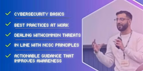 Cybersecurity Workshop for businesses in the North West (England)