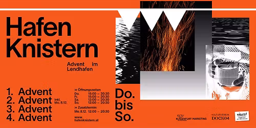 Hafenknistern 1. Adventwochenende 