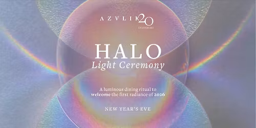 HALO Light Ceremony - NYE 2026 at AZULIK