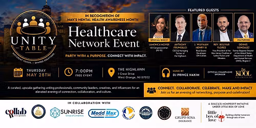 Unity Table: Mental Health & Healthcare Mixer