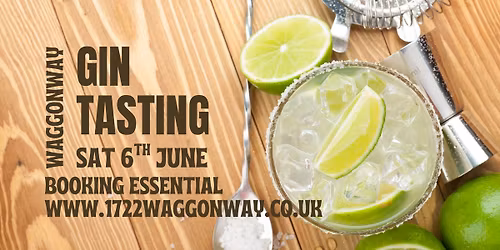Gin Tasting at the Waggonway