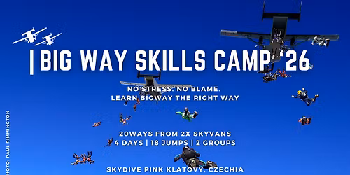 Big Way Skills Camp 2026
