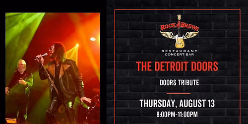 THE DETROIT DOORS A TRIBUTE @ Rock & Brews Royal Oak