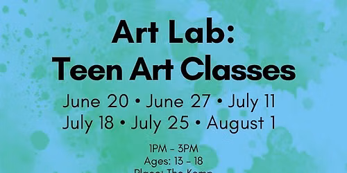 Art Lab: Teen Art 