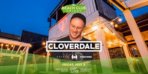 CLOVERDALE at Beach Club Fridays