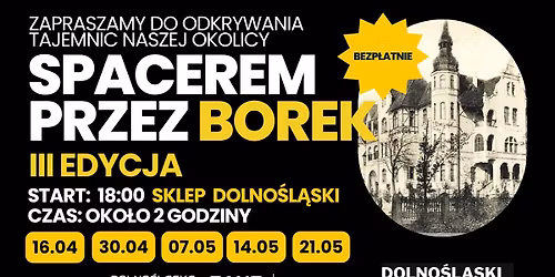 Spacerem przez Borek III Edycja - Przedwojenni przedsi\u0119biorcy