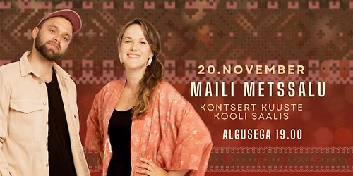 Maili Metssalu kontsert Kuuste Kooli saalis