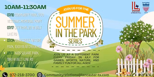 Summer in The Park Series