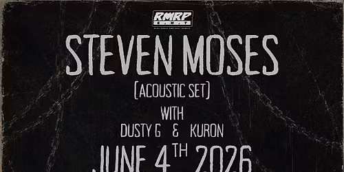 Steven Moses LIVE!