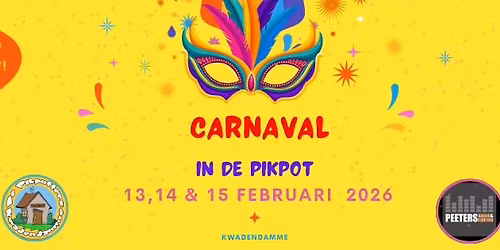 CARNAVAL in de Pikpot! 2026