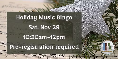 Holiday Music Bingo