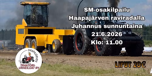 Tractor pulling SM-osakilpailu Haapaj\u00e4rven 