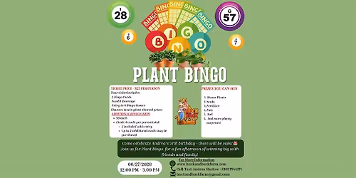 Plant Bingo