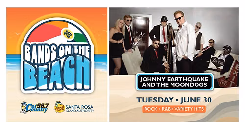 2026 Bands on the Beach - Johnny Earthquake and The Moondogs
