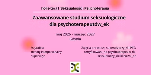 Zaawansowane Studium Seksuologiczne dla Psychoterapeut\u00f3w_ek