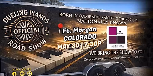 Ft. Morgan, CO | The Block | Dueling Pianos Official Road Show