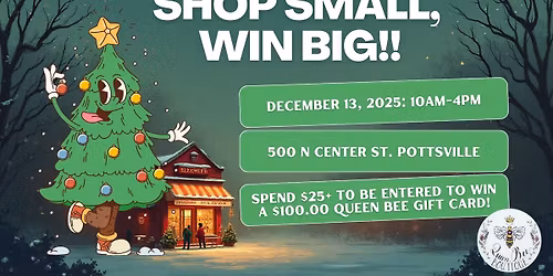 SHOP SMALL, WIN BIG!!
