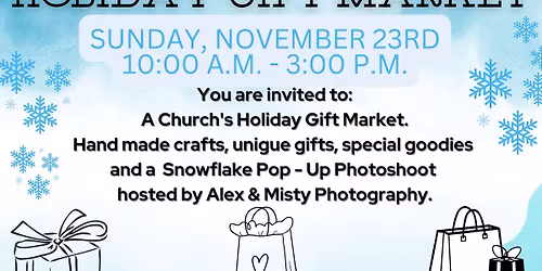 Holiday Gift Market at A Church