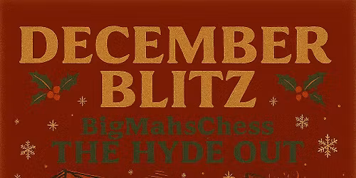 Special Edition! Big Christmas Blitz @TheHydeoutCork Tuesday in December 2025