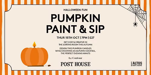 Pumpkin Paint & Sip