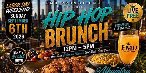 West Loop Labor Day Hip Hop Brunch Buffet