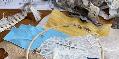 Seashell Stitchscape Embroidery Workshop