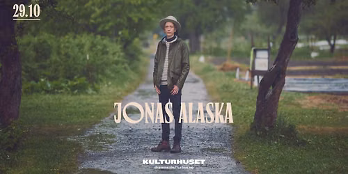 Jonas Alaska \/\/ Drammen kulturhus