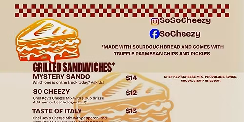 So Cheezy Gourmet Grilled Cheese